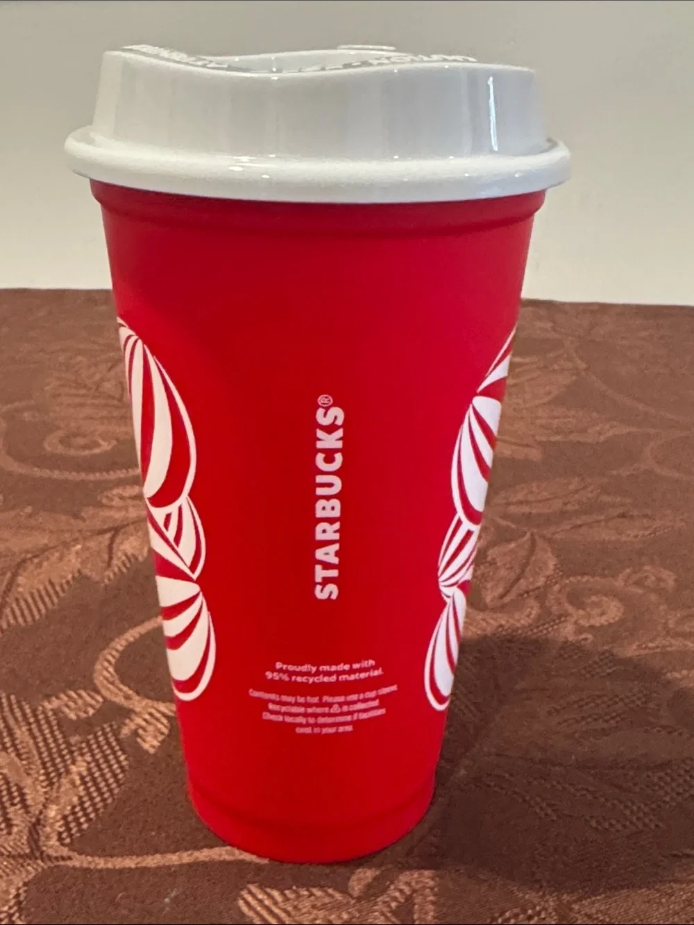 ☕️🎄🌟3/$15🌟Never Used Starbucks  Holiday Reusable Travel Cups - Set of 2